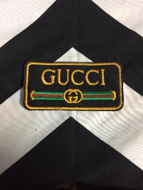 gucci embroidered patches|designer patches gucci.